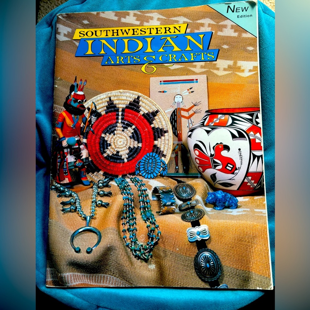 Southwest Indian arts & crafts book.